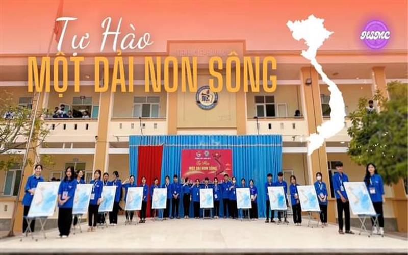 CUỘC VẬN ĐỘNG “TỰ HÀO MỘT DẢI NON SÔNG”  TRƯỜNG THPT NGHI LỘC 2 