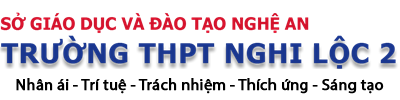 Website chính thức của Trường THPT Nghi Lộc 2 tại Nghệ An